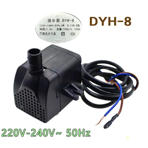 Quạt làm mát không khí Máy bơm chìm dyh-8 8W 220V Quạt làm mát Quạt điều hòa không khí Máy bơm nước tự thoát nước