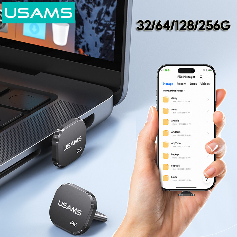 Ổ đĩa điện thoại USAMS USB C Type-C Ổ đĩa flashOTG Super Mini Thumb ...