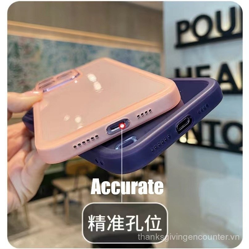 Realme Ốp TPU mềm bảo vệ toàn diện trong suốt GT6/6t 5g chống rơi bảo vệ toàn diện ống kính