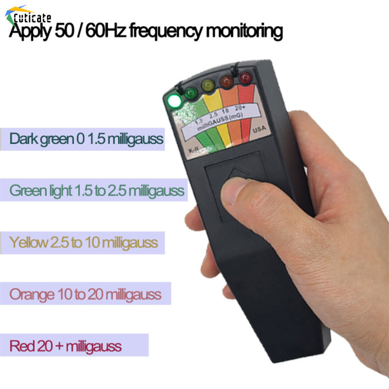 Máy dò ma trường điện từ K2 Máy đo ma EMF Gauss Máy đo ma