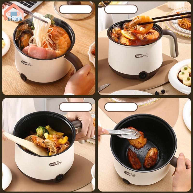 Nồi Lẩu Điện Acutuna Sử Dụng Nhà Nồi Mì Cho Ramen Súp Shabu Shabu