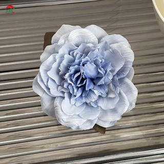 Handmade Retro Hoa Mẫu Đơn Bên Kẹp Tóc Tính Khí Ổn Định Kẹp Vải Hoa Mũ Đội Đầu Cho Dày Xoăn Tạo Kiểu Tóc Trang Trí