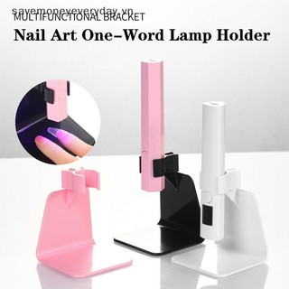 [savemoneyeveryday] Chân đèn Nail Art Light Giá đỡ cầm tay Máy sấy LED UV Giá đỡ quang trị liệu Salon Dụng cụ thiết kế làm móng tay DIY [vn]