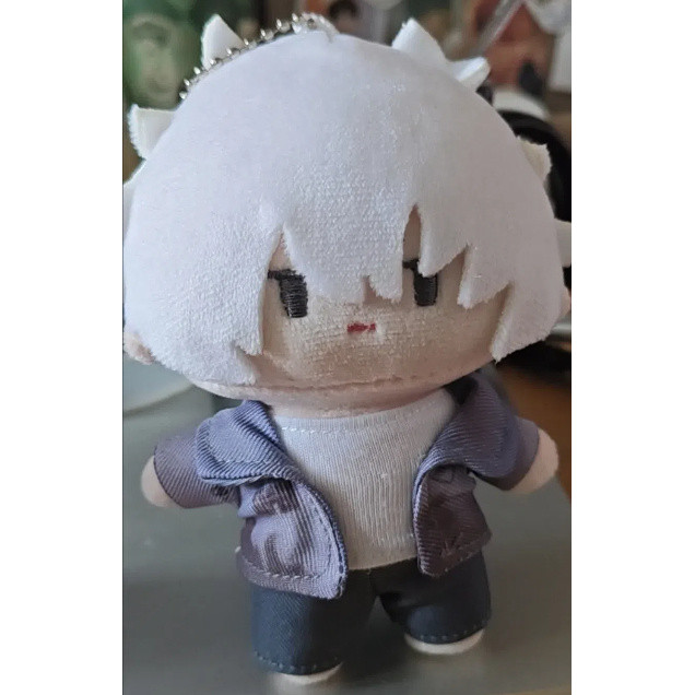 Link Click Móc khóa búp bê sang trọng – Hình đồ chơi nhồi bông Charles, Lucas, Jo 12CM