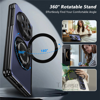 Vỏ bọc có thể xoay từ tính Oppo Find N5 Bản lề Full Gears Cơ khí Hộp đựng vòng