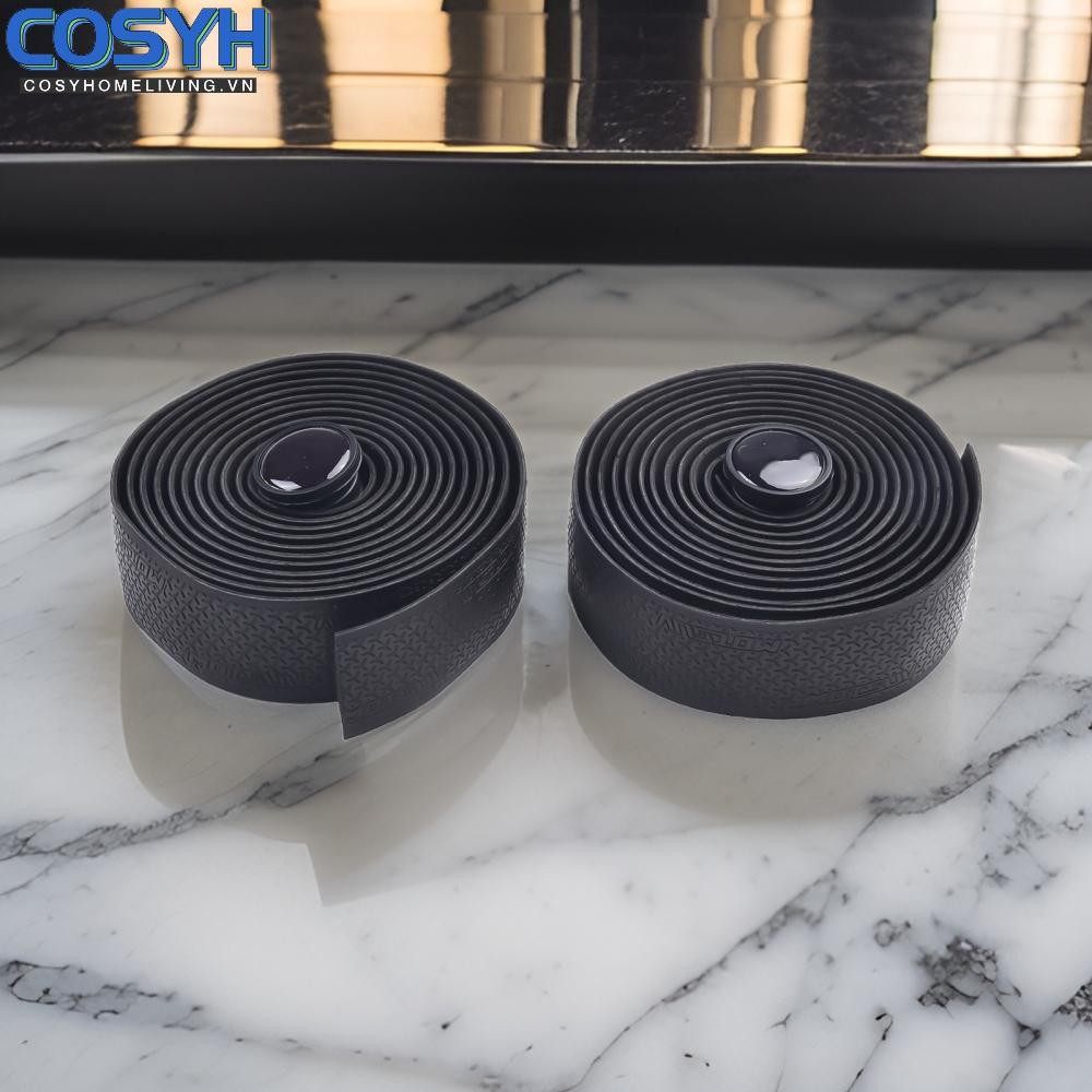 <cosyh>Premium 3D Pattern Bike Handlebar Tape for Road Bikes and Fishing Rods