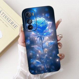 Dành Cho Motorola Edge 30 XT2203-1 Ốp Lưng Edge 30 Pro XT2201-1 Vỏ Silicon Mềm Hoa Bình Minh Cho Edge Plus 2022 Capa