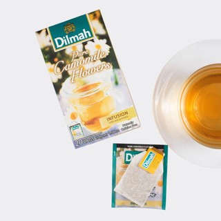 Trà Hoa Cúc Dilmah Chamomile Hộp 30g Hương Vị Dịu Nhẹ, Thư Giãn An Toàn Cho Sức Khỏe