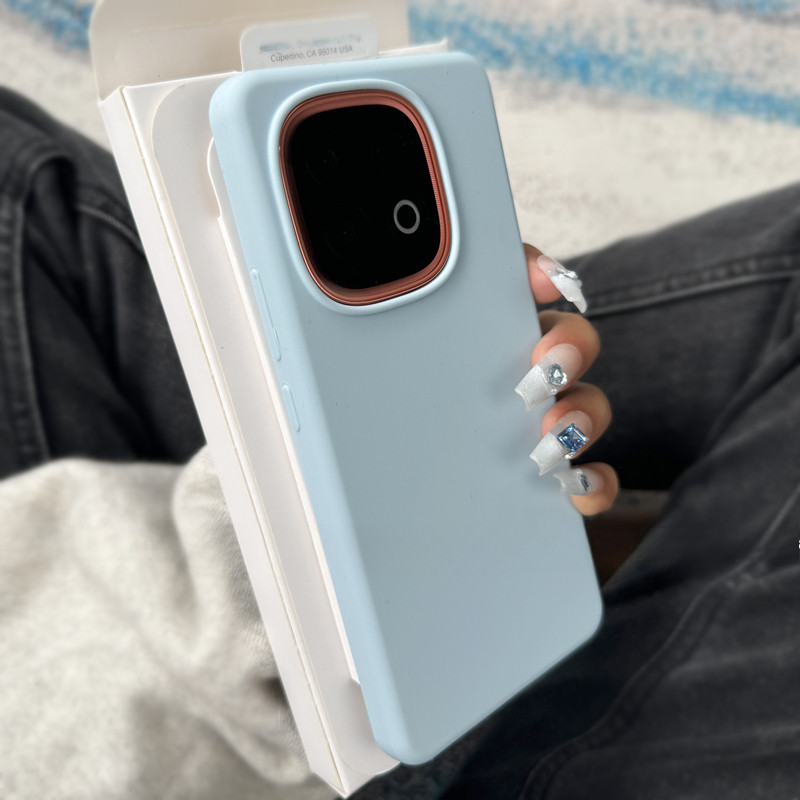 Ốp Silicon Mềm Thật Cao Cấp Cho iQOO Z10 Turbo / Z10 Turbo Pro / iQOO 13 / Z9 Turbo Vỏ Điện Thoại Chống Sốc