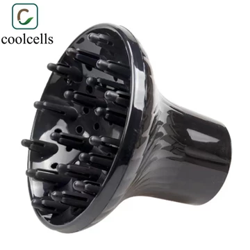 Coolcells Máy Sấy Tóc Khuếch Tán, Máy Sấy Tóc Phân Tán Màu Đen, Dụng Cụ Tạo Kiểu Tóc Đa Năng Máy Sấy Xoăn Dụng Cụ Làm Tóc Máy Sấy Tóc Bao Salon