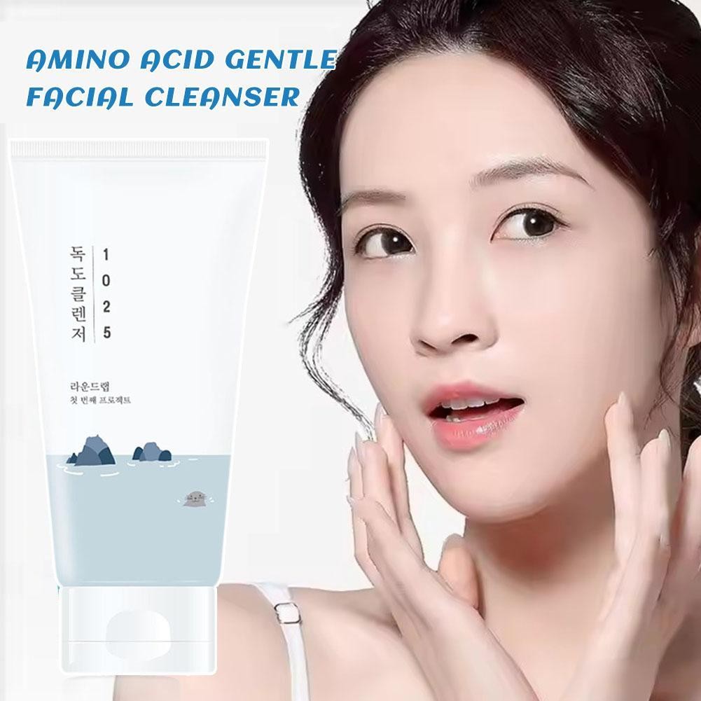 Sữa Rửa Mặt Dokdo Làm Sạch Sâu Hydrating PH Cân Bằng Trang Điểm Tạo Bọt Độ Ẩm Mặt Tạp Chất Q7M6