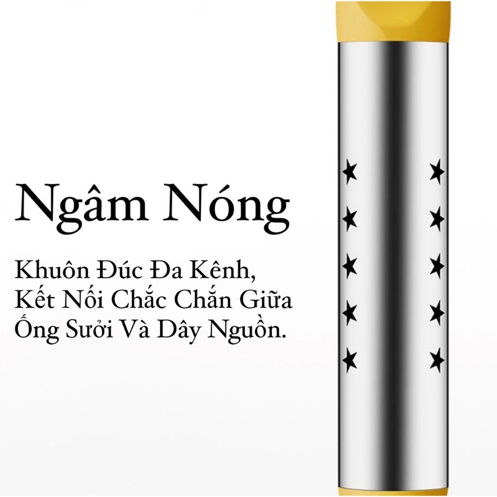 Sục Điện Thanh Làm Nóng Nước Tự Động Bằng Thép Không Gỉ công suất 2500W - 220V nấu nước siêu nhanh