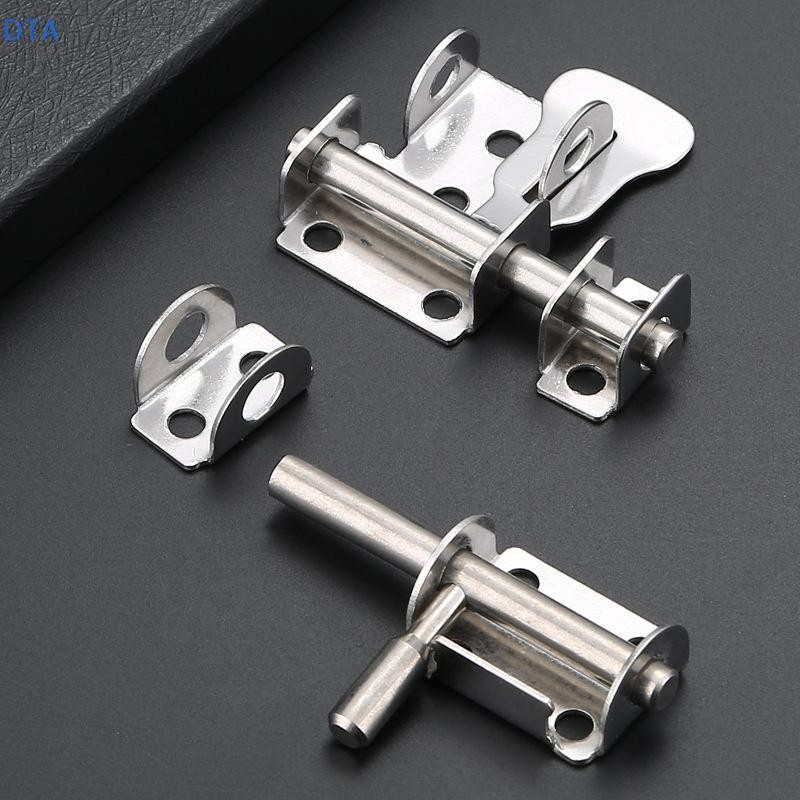 Dta Chốt Cửa Inox Bu Lông Trượt Chắc Chắn Chốt Chốt Nhà Phần Cứng Cổng An Toàn Nhà Vệ Sinh Khóa Cửa PO