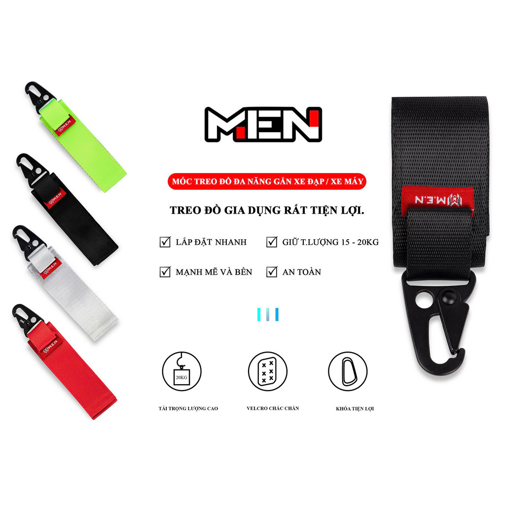 Túi áp đầu xe máy đa năng M.E.N K1 MK01 chịu lực 20kg chống sốc [XƯỞNG SỈ-GIÁ CẠNH TRANH]