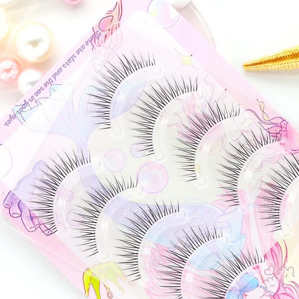 Lông mi giả Fluffy One Piece Wispy Faux Black Soft Lash Extensions