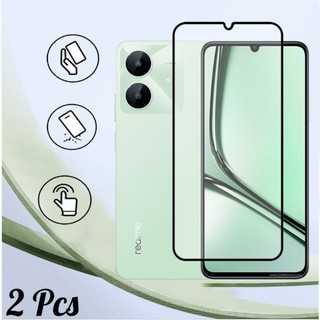 2 Chiếc Kính Cường Lực Bảo Vệ Màn Hình Cho Realme Note 60x 60 50 4G 9D Kính Bảo Vệ