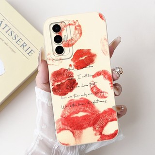 Vỏ Cho Tecno Pova 3 LF7n Vỏ Nơ Đáng Yêu Graffiti Mềm Silicon Lỏng Bảo Vệ Ống Kính Cho Tecno Pova3 2022 Ốp Lưng
