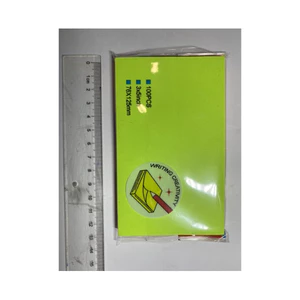 Note trộn 5 màu dạ quang 3x5”: 1 xấp 100 tờ. - Văn phòng phẩm