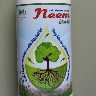 Chất bám dính sinh học NEEM 500ml - Tăng cường độ bám dính và lan trải cho phân bón lá.