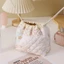 Túi trang điểm FAVORITEGOODS, Túi xách dung tích lớn Túi đựng mỹ phẩm, Dây rút di động Vintage Túi rửa hoa du lịch