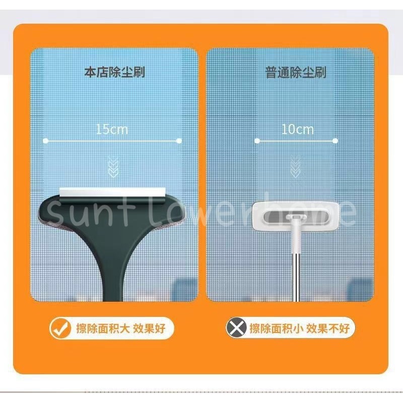 Bàn chải làm sạch màn hình cửa sổ Đa chức năng Làm sạch cửa sổ Dụng cụ tiện dụng Hai mặt ướt khô Sử dụng kép