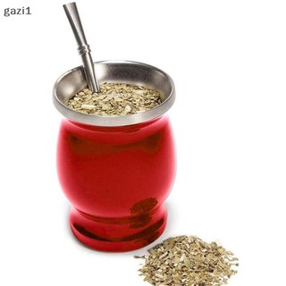 [Gazi1] Yerba Mate Gourd Set Cốc trà và illa Set Boutique