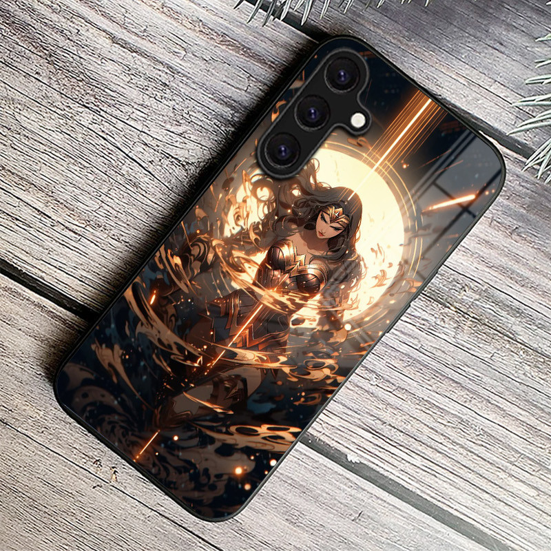 Ốp Điện Thoại Kính Cường Lực Wonder Woman 09 Cho Samsung Galaxy A11 A14 A20 A30 A22 A32 A33 A34 A40 A42 A51 4G A52 A53 A54 A70 A71 A72 A73 5G