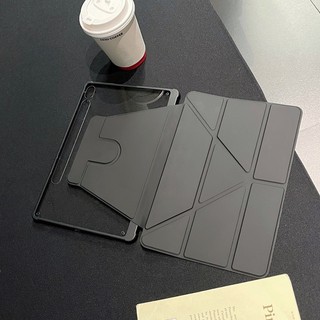 Ốp lưng da cứng cho Samsung Galaxy Tab S6Lite 2024 S7 + S7 FE S8 + S9 FE S9FE S10FE S9 + S9FE + S10 + A9 + Cover