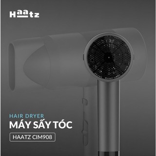 Máy sấy tóc Haatz CIM908 công suất 1800W 2 chiều nóng lạnh 3 mức gió thông minh, an toàn khi sử dụng