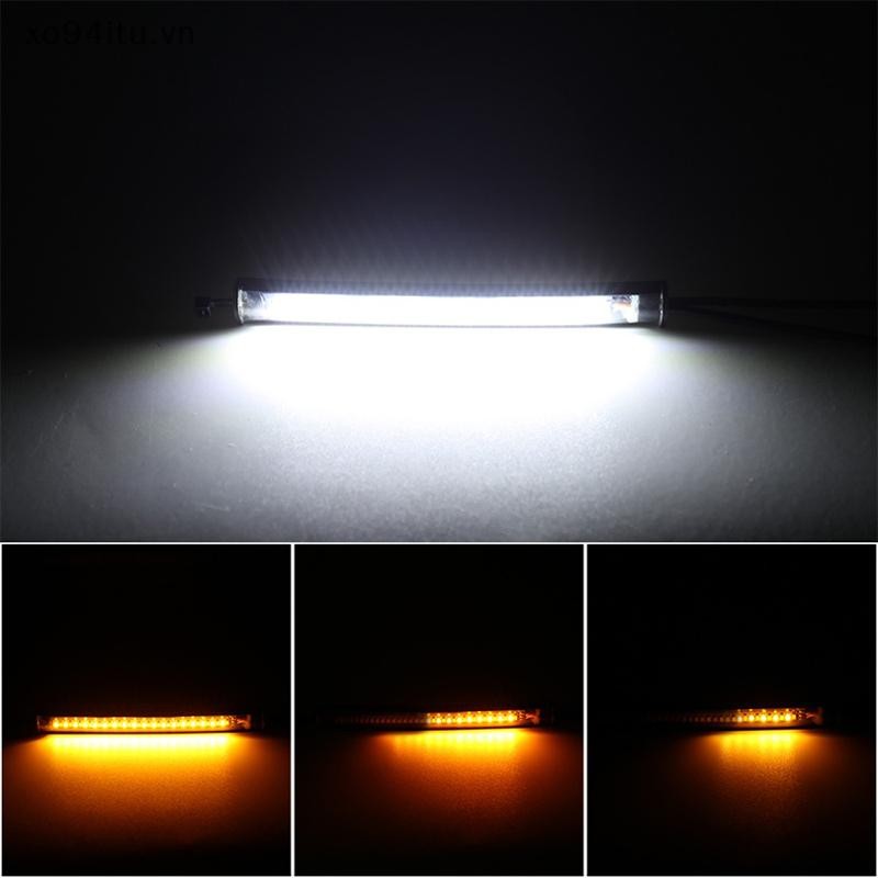 XOITU LED Xe Máy Bật Đèn Tín Hiệu & DRL Moto Flasher Vòng Nĩa Dải Đèn VN