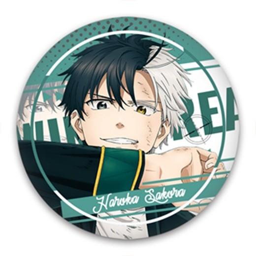 Huy hiệu Anime Wind Breaker – Pin 58mm có Sakura Haruka Suo Umemiya Hajime – Trâm cài kim loại hoạt hình dễ thương dành cho người hâm mộ