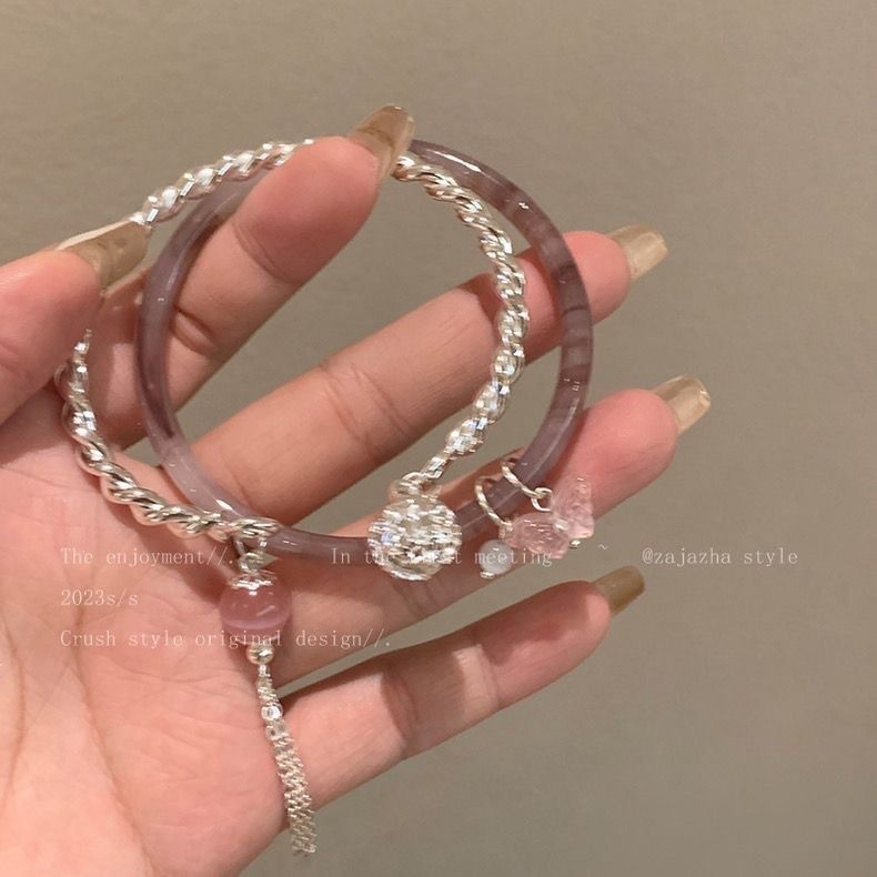 Bộ Vòng Tay Sang Trọng Phong Cách Niche & Ins, Thích Hợp Cho Nữ Học Sinh
