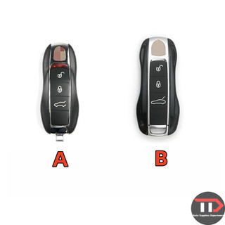 Vỏ chìa khóa xe Porsche ABS Thích hợp cho vẹt Cayenne / Palamela / 718 / 911 / Taycan