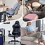 Đệm ngồi GILL, Tấm lót ghế văn phòng siêu mềm Memory Foam, Tấm lót ghế ô tô chống trượt dày 4cm để hỗ trợ thắt lưng ngồi dài Giảm đau