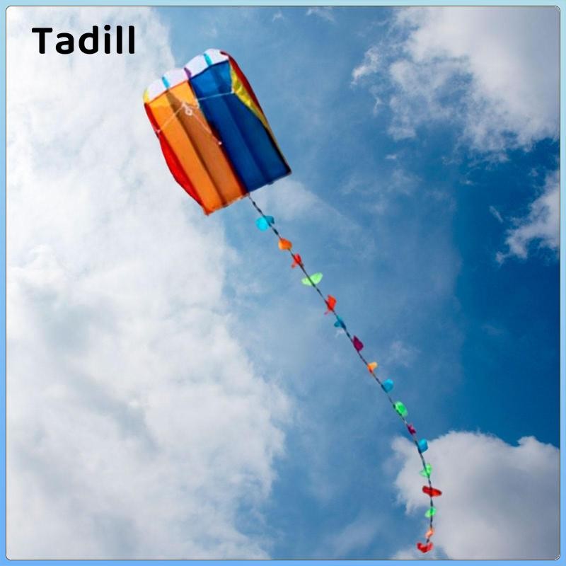 Tadill Nhỏ Cầu Vồng Mềm Diều Thể Thao Di Động Chống Rách Nhiều Màu Sắc Chống Thấm Nước
