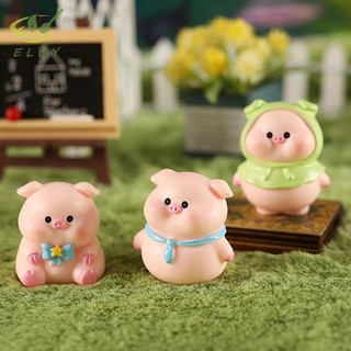 [MAO] Hình Chú Heo Dễ Thương Mô Hình Động Vật Micro Phong Cảnh Trang Trí Nhà Thu Nhỏ Cổ Tích Trang Trí Vườn Phụ Kiện VN