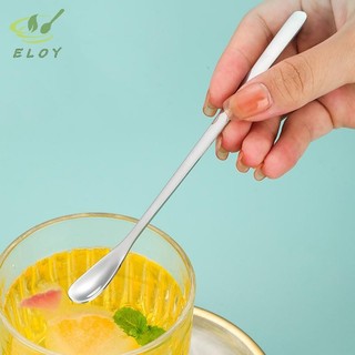 [ELOY] Thìa Cà Phê Inox Kem Món Tráng Miệng Trà Khuấy Thìa Cho Dã Ngoại Phụ Kiện Nhà Bếp Thanh Dụng Cụ Tay Cầm Dài Thìa VN