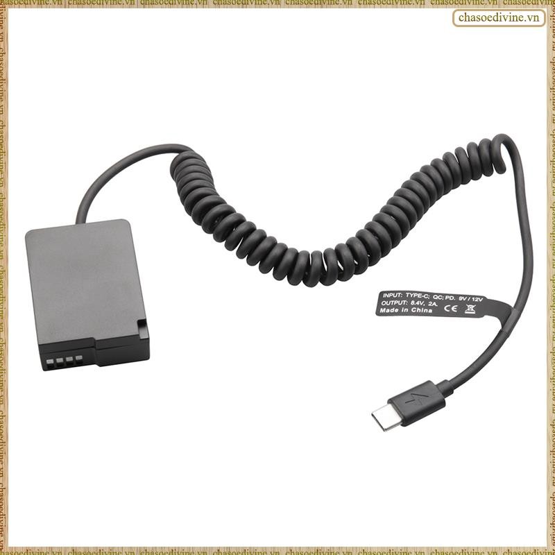 [K O G X] Pin giả DMW-BLC12 DMW-DCC8 PD Bộ phận thay thế khớp nối USB-C Phụ kiện cho GX8 FZ1000 FZ300 FZ200 G6 G7 G80 G81 G85 G95 G99 FZ2000