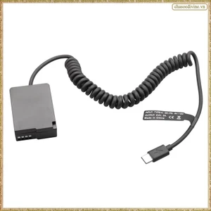 Pin giả DMW-BLC12 DMW-DCC8 PD Bộ phận thay thế khớp nối USB-C Phụ kiện cho GX8 FZ1000 FZ300 FZ200 G6 G7 G80 G81 G85 G95 G99 FZ2000