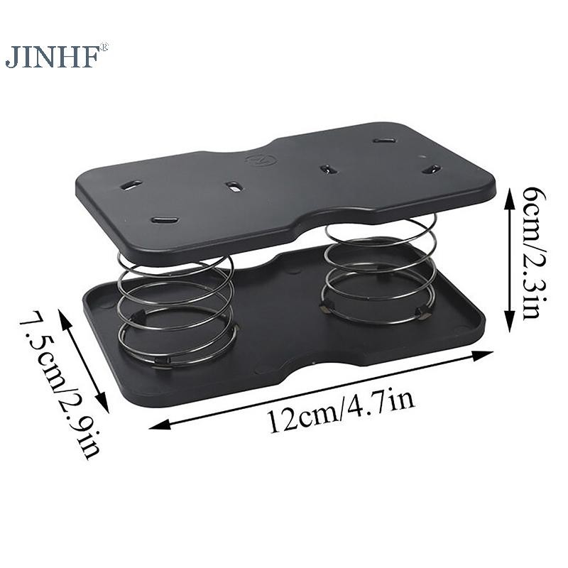JINHF Sáng Tạo Giá Đỡ Lò Xo Hộp Khăn Giấy Tự Động Nâng Lò Xo Tải Khăn Giấy Hộp Mùa Xuân Giá Đỡ Khăn Giấy Ô Tô Hộp Mùa Xuân Giá Đỡ HOT
