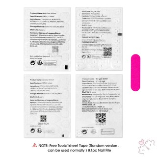 IOIIK -- Glossy Pink Press On Nails in hình mèo Prevailing Natural Look Press-On Nail Set để mua sắm du lịch hẹn hò
