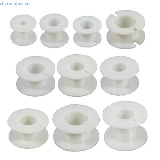Charmantcc1 10 Chiếc Nhựa Tròn Cuộn Dây Khung Bộ Xương Cuộn Cảm Cuộn Dây Khung Cho DIY Loa Crossover Inducto