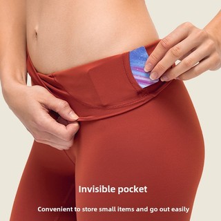 Lulemon Quần Tập Yoga Nữ Cao Cấp Nâng Hông Chạy Skinny Co Giãn Thể Thao Quần Tập Thể Dục