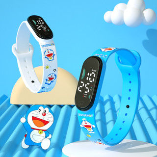 Đồng hồ điện tử Doraemon cho bé – Chống nước, màn hình LED rõ nét, phong cách thể thao