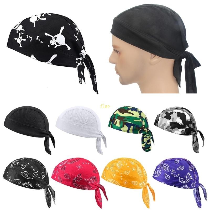 Flgo Mũ Cướp Biển Turban Thời Trang Cho Người Lớn Thanh Thiếu Niên Có Thể Điều Chỉnh Đa Năng Mũ Khăn Trùm Đầu