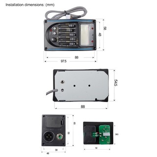 COME Acoustic Guitar Pickup với 5 Band EQ Preamp và Tuner LC-5 Sensitivity Pickup Thích hợp cho các nhu cầu âm nhạc khác nhau