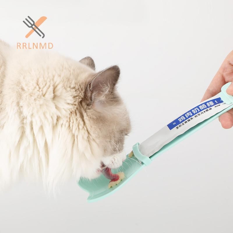 RRLNMD Dải Yêu Thích Bóp Thú Cưng Dải Thìa Cho Mèo Và Mèo Dải Thìa Tiếp Liệu MỚI
