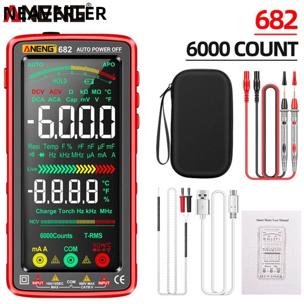 Đồng hồ vạn năng thông minh kỹ thuật số NEAVERLER Độ chính xác cao ANENG 681 682 Máy kiểm tra điện áp chuyên nghiệp