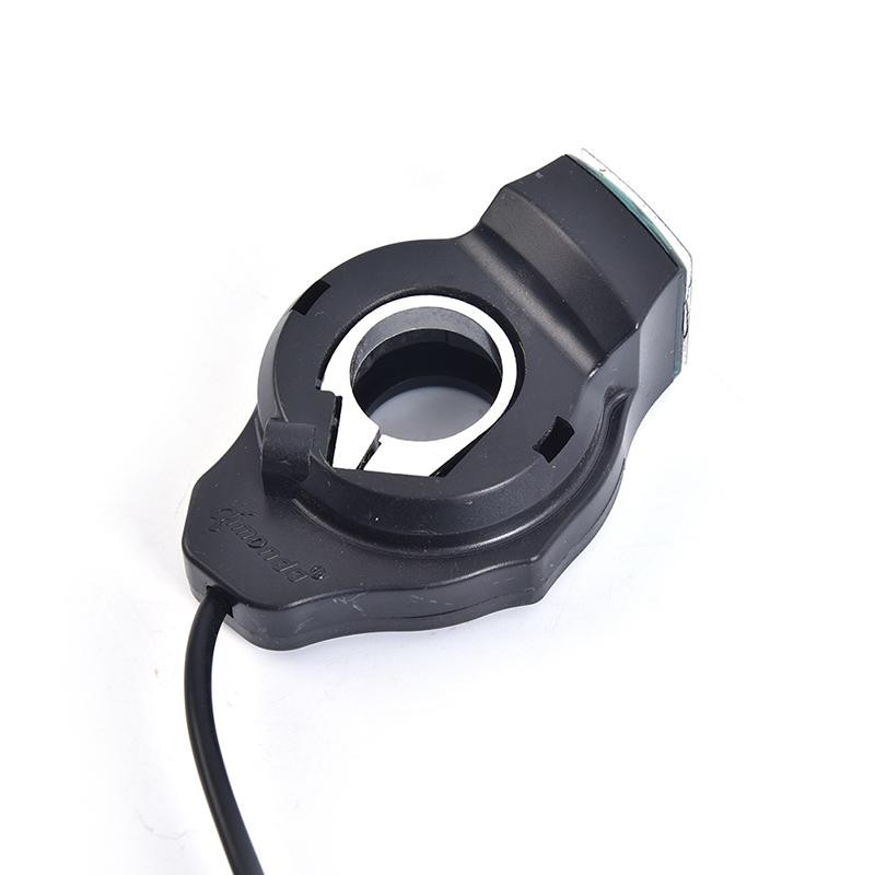 Tmoy 12V / 24V / 36V / 48V / 60V / 72V Xe đạp ga ngón tay cái có màn hình Tay cầm ngón tay cái TCM