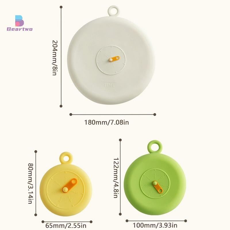 < Beartwo > Nắp Tự Dán Có Thể Tái Sử Dụng Nắp Silicon Co Giãn Nắp Đa Năng Bát Silicon Nắp Nồi Nắp Silicon Chảo Nấu Ăn Thực Phẩm Tươi Đẹp